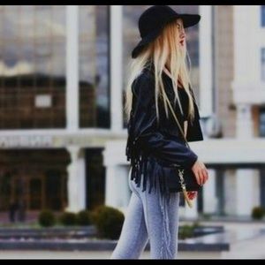 Scully Fringe Western Leather Jacket